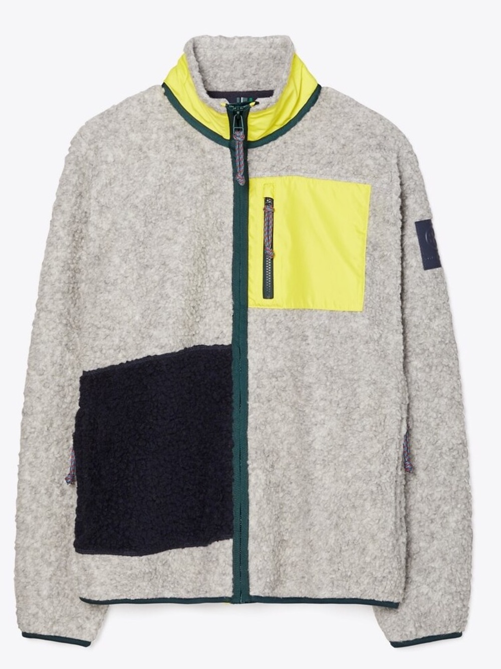 Tory Sport Fleece Colorblock Jacket
